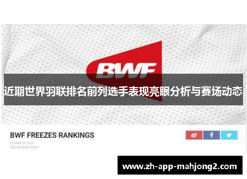 近期世界羽联排名前列选手表现亮眼分析与赛场动态