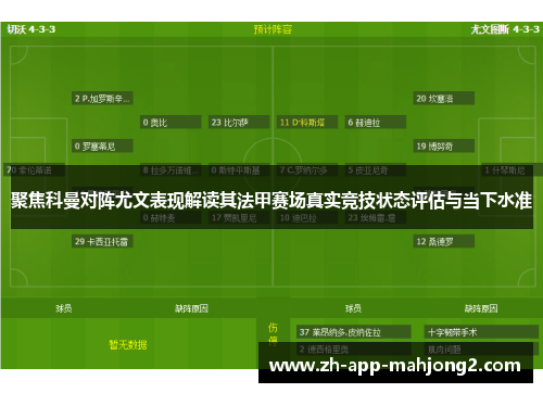 聚焦科曼对阵尤文表现解读其法甲赛场真实竞技状态评估与当下水准